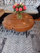 Stolik Kawowy okrągły , plaster