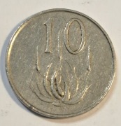 569. Moneta RPA 10 centów 1965 rok