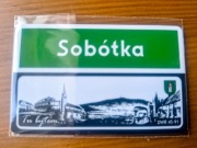 Sobótka Magnes turysty na lodówkę 