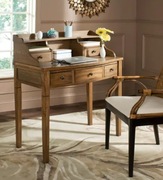 Drewniane biurko/ sekretarzyk SAFAVIEH Brązowe