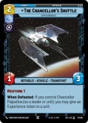 Star Wars: Unlimited - SEC - The Chancellor's Chuttle (S) FOIL