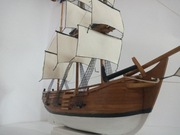 Model żaglowca drewnianego okręt statek fregata
