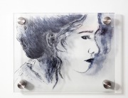 Grafika Obraz na szkle, ręcznie tworzone, 26x33 cm