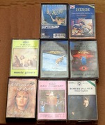 Zestaw 8 kaset Clapton, Free, Boston, Supertramp, Moody Blues, Palmer