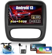 Radio  Opel Vivaro Renaut Trafic 8 core 4GB + 64GB Android
