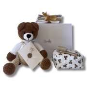 Luksusowy Baby Box Étoile prezent dla noworodka baby shower chrzest