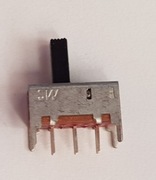 Przełącznik suwakowy 2 pozycyjny podwójny. Suwak 8,7mm