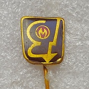 Odznaka Elektrodružstvo Praga (Firma produkująca elektronikę i telewizory) 