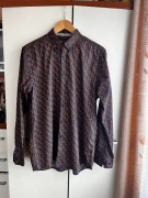 Merc London largo koszula wzorzysta wzór kwiaty