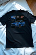 Męska Czarna Koszulka M Ford Fiesta ST