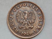 5 groszy 1949 brąz stan 1 (890)