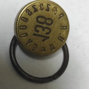 Referentka (pieczęć odciskowa)  Urzędu Bezpieczeństwa Publicznego. 