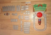 Tomek i przyjaciele, Zajezdnia Domkowo, tory, lokomotywy, Fisher-Price