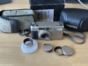 Contax TVS + oryginalne akcesoria - po serwisie