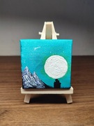 Mały Obrazek Pary w górach - świeci w nocy! ver2