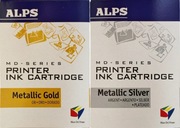 Alps Printer Ink Cartridge Metallic Gold & Silver