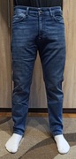 Spodnie męskie jeansowe Skinny Fit niebieskie 