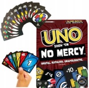 GRA KARTY UNO NO MERCY BEZ LITOŚCI oryginalne kultowe karty firmy