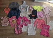 Duzy zestaw ubranek dla dziewczynki 122-128cm 