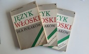 Język włoski dla Polaków Daniela Zawadzka 3 tomy