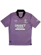 Rózowa koszulka Castore Rangers Thrid Soccer jersey 2021 2022