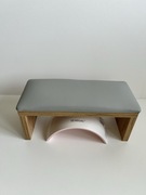 Podpórka poduszka pod dłoń do manicure | ekoskóra | miejsce na lampę UV