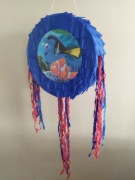 Zestaw urodzinowy jak rybka Nemo  kij+imie 