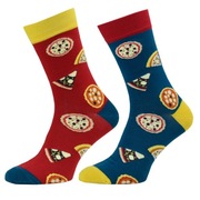 Skarpety Bawełniane skarpetki NIE DO PARY Pizza  39-42
