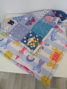 Deczka podkład dziecięcy przewijak dwustronny kołdra 107x107cm