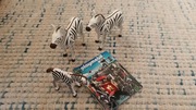 Playmobil rodzina zebr nowe