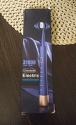 ELEKTRYCZNA SZCZOTECZKA DO ZĘBÓW NIEBIESKA + 8 KOŃCÓWEK ŁADOWANIE USB