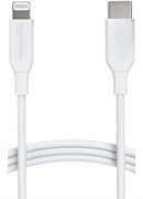 Amazon Basics Kabel USB-2.0 typu C na Lightning certyfikat MFi 1,8 m, biały