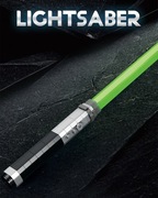 KLOCKI STAR WARS ZIELONY MIECZ ŚWIETLNY JEDI