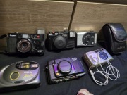 Zestaw Aparatów Canon Big View Yashica Nikon