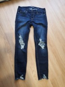 JEANSOWE DŁUGIE SPODNIE HOLLISTER ROZMIAR 29 X 30