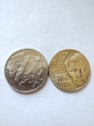 Zestaw monet PRL - 10 zł Maria Skłodowska Curie 1967 + 100 zł 40 lat PRL