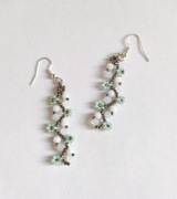 Kolczyki z Kwiatuszkami Stal chirurgiczna 