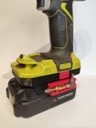 Adapter przejściówka baterii YardForce CR20 do Ryobi OnePlus +