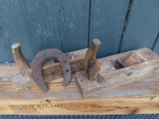 2x Hebel, strug, podkowa, komplet