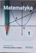 Matematyka Operon - podręcznik do I klasy szkoły branżowej
