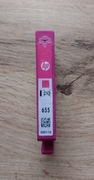 HP 655 WKŁAD TUSZ MAGENTA ORYGINALNY PUSTY