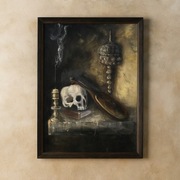 Obraz olejny na płótnie – martwa natura, oryginał artystyczny