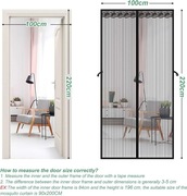 moskitiera na drzwi balkon taras magnes mocna