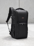 Nowy Plecak fotograficzny LONTU na aparat + teleobiektyw statyw