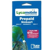 Starter karta lycamobile NL Holandia bez rejestracji 