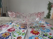 Kryształowa Patera, misa na owoce  na nóżkach Crystal Glass Germany