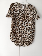 Bluzka w panterkę H&M M 100% wiskoza