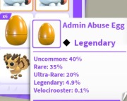 Admin Abuse Egg! |NAJTANIEJ SZYBKO DUŻO POLECEŃ!| Adopt Me |Roblox