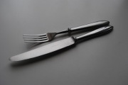 Gerlach kuty nóż widelec stołowy obiadowy kropla wody 2 szt 