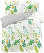 Pościel bawełniana Herbal 155x220 + 80x80